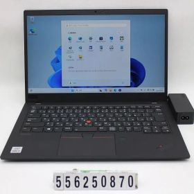 Lenovo ThinkPad X1 Carbon 8th Gen Core i5 10210U 1.6GHz/8GB/256GB(SSD)/14W/FHD(1920x1080)/Win11 【556250870】