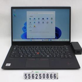 Lenovo ThinkPad X1 Carbon 8th Gen Core i5 10210U 1.6GHz/8GB/256GB(SSD)/14W/FHD(1920x1080)/Win11 【556250866】