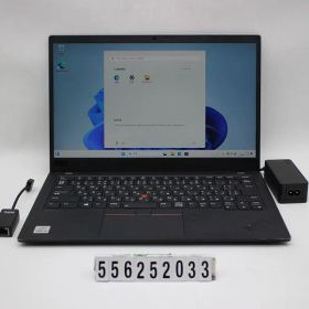 Lenovo ThinkPad X1 Carbon 8th Gen Core i5 10210U 1.6GHz/8GB/256GB(SSD)/14W/FHD(1920x1080)/Win11 【556252033】