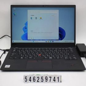 Lenovo ThinkPad X1 Carbon 8th Gen Core i5 10210U 1.6GHz/8GB/256GB(SSD)/14W/FHD(1920x1080)/Win11 【546259741】