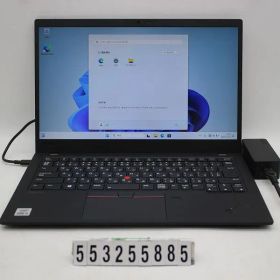 Lenovo ThinkPad X1 Carbon 8th Gen Core i5 10210U 1.6GHz/8GB/256GB(SSD)/14W/FHD(1920x1080)/Win11 【553255885】