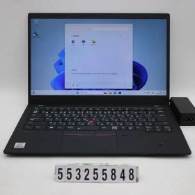 Lenovo ThinkPad X1 Carbon 8th Gen Core i5 10210U 1.6GHz/8GB/256GB(SSD)/14W/FHD(1920x1080)/Win11 【553255848】