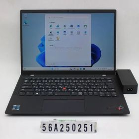 Lenovo ThinkPad X1 Carbon 9th Gen Core i5 1135G7 2.4GHz/8GB/256GB(SSD)/14W/WUXGA(1920x1200)/Win11 【56A250251】