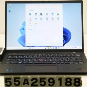 Lenovo ThinKPad X1 Carbon 9th Gen Core i5 1135G7 2.4GHz/8GB/256GB(SSD)/14W/WUXGA(1920x1200)/Win11 【55A259188】