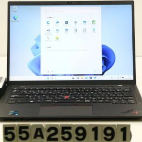 Lenovo ThinKPad X1 Carbon 9th Gen Core i5 1135G7 2.4GHz/8GB/256GB(SSD)/14W/WUXGA(1920x1200)/Win11 【55A259191】