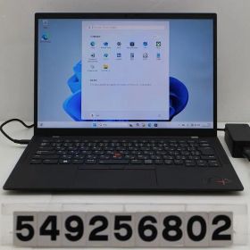 Lenovo ThinkPad X1 Carbon 9th Gen Core i5 1135G7 2.4GHz/8GB/256GB(SSD)/14W/WUXGA(1920x1200)/Win11 【549256802】