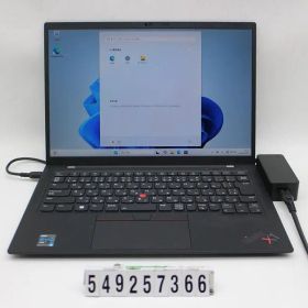 Lenovo ThinkPad X1 Carbon 9th Gen Core i5 1135G7 2.4GHz/8GB/256GB(SSD)/14W/WUXGA(1920x1200)/Win11 【549257366】