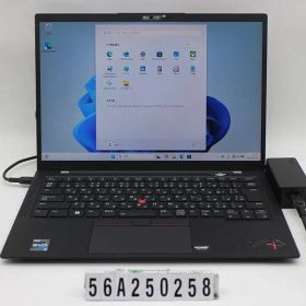Lenovo ThinkPad X1 Carbon 10th Gen Core i5 1235U 1.3GHz/8GB/256GB(SSD)/14W/WUXGA(1920x1200)/Win11 【56A250258】