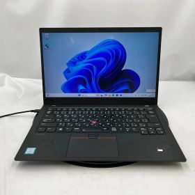 ★ジャンク/外観症状あり★Lenovo ThinkPad X1 Carbon Gen 6 [Core i5 8265U 8GB SSD 512GB(NVMe) 15.6インチ Windows 11 Pro] 中古 ノートパソコン (RM1691)