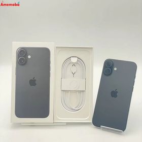 iPhone16 Plus 256GB ブラック MXVG3J/A Apple版SIMフリー 未使用