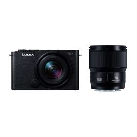 【10年間保証付き】[パナソニック] LUMIX DC-S9W-K ダブルレンズキット ジェットブラック