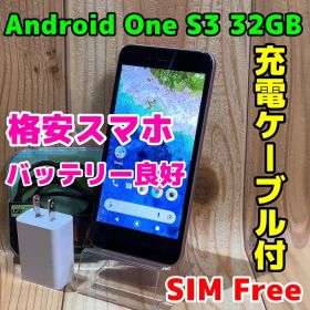 SIMフリー 本体 Android One S3 32 GB 182G4 ピンク