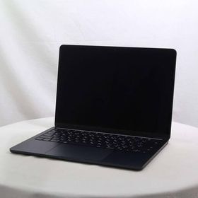 〔中古〕Apple(アップル) MacBook Air 13.6-inch Mid-2022 MLY33J／A Apple M2 8コアCPU_8コアGPU 8GB SSD256GB ミッドナイト 〔15.3 Sequoia〕〔196-ud〕