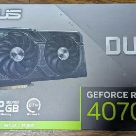 ASUS GeForce RTX 4070 12GB GDDR6X ビデオカード