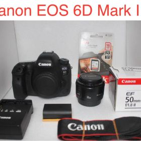 美品/Canon EOS 6D Mark II単焦点レンズセット