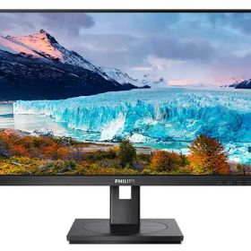 【新品・2営業日で発送】PHILIPPS フィリップス 243S1／11 23.8型 液晶 1920×1080 スピーカー搭載 DisplayPort1.2 HDMI1.4 USB タイプC LAN ブラック系