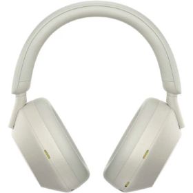 ソニー SONY ワイヤレスヘッドホン ノイズキャンセリング対応 リモコン・マイク対応 プラチナシルバー WH-1000XM5SM