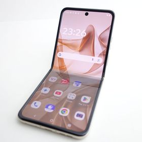 【SIMフリー】MOTOROLA razr 50s 256GB サンドクリーム 利用制限〇