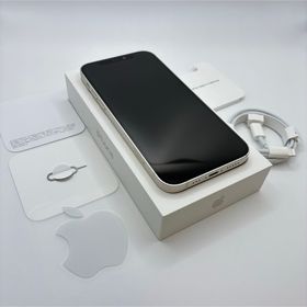 アップル(Apple)の【ジャンク品】アップル iPhone12 64GB ホワイト SIMフリー 箱付(スマートフォン本体)