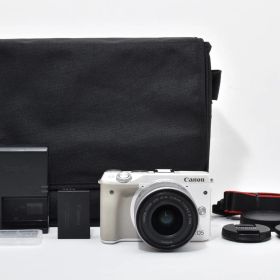 【美品】キヤノン Canon EOS M3 レンズキット★WIFi搭載&高画質タッチパネル★