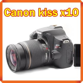 Canon EOS kiss x10 最新機種で高性能高画質！初心者でも簡単操作 348ｋ5620