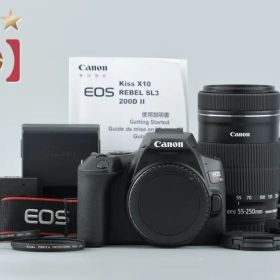 【中古】Canon キヤノン EOS Kiss X10 ダブルズームキット シャッター回数僅少
