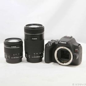 ソフマップ 〔中古品〕 EOS Kiss X10 ダブルズームキット ブラック【295】