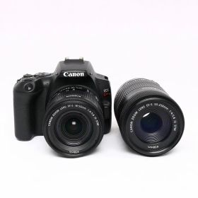 【中古】(キヤノン) Canon EOS KISS X10 ダブルズームキツト ブラツク