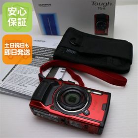 オリンパス(OLYMPUS)の超美品 TG-6 レッド M777(コンパクトデジタルカメラ)