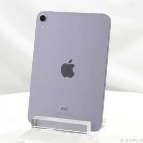 ソフマップ 〔中古品〕 iPad mini 第6世代 256GB パープル MK7X3J／A Wi-Fi【348】