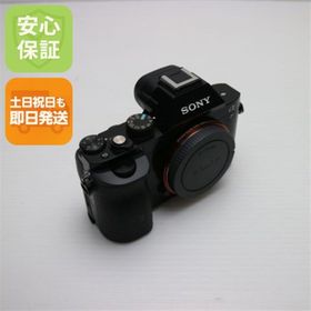 ソニー(SONY)の中古 α7 ILCE-7 ブラック M777(ミラーレス一眼)