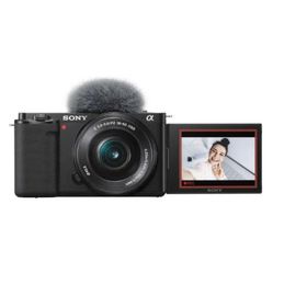 SONY ソニー VLOGCAM ZV-E10L パワーズームレンズキット ミラーレス一眼カメラ ブラック 4548736128521 新品