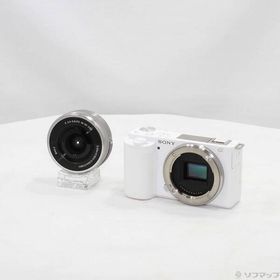 〔中古〕SONY(ソニー) VLOGCAM ZV-E10L パワーズームレンズキット ホワイト〔251-ud〕