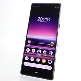 【SIMフリー】Xperia 5 SOV41 ブラック 利用制限〇 au版SIMロック解除品