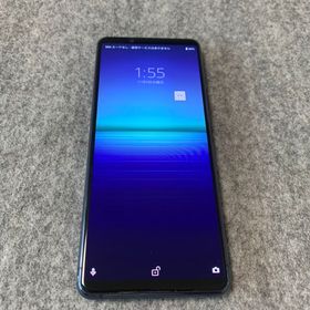 美品 docomo版 SIMフリー XPERIA 5 SO-52A 128GB ブルー色