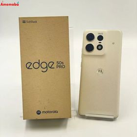 motorola edge 50s pro 8GB/256GB バニラクリーム MOSAH3 Sof