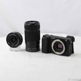 〔中古〕SONY(ソニー) α6400 ILCE-6400Y ダブルズームレンズキット ブラック〔258-ud〕