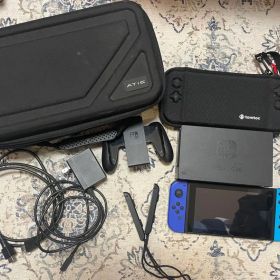 Nintendo Switch 本体 ブルー 付属品 tomtocケース付き