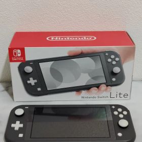 Nintendo Switch Lite グレー 箱+本体のみ ジャンク