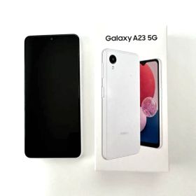 【中古】Galaxy A23 5G ホワイト 本体 楽天