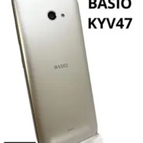 BASIO KYV47 シャンパンゴールド