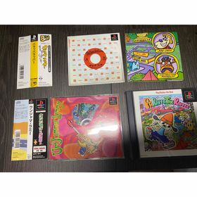 送料無料 帯付き パラッパラッパー 帯付き ウンジャマラミー プレイステーション(家庭用ゲームソフト)