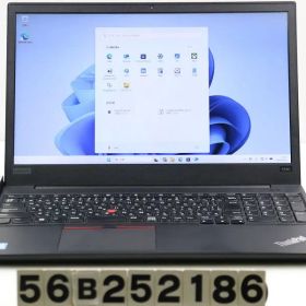 Lenovo ThinkPad E580 Core i5 8250U 1.6GHz/8GB/256GB(SSD)/15.6W/FHD(1920x1080)/Win11 【56B252186】