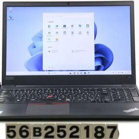 Lenovo ThinkPad E580 Core i5 8250U 1.6GHz/8GB/256GB(SSD)/15.6W/FHD(1920x1080)/Win11 【56B252187】