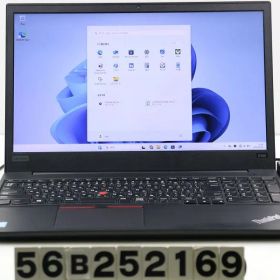 Lenovo ThinkPad E580 Core i5 8250U 1.6GHz/8GB/256GB(SSD)/15.6W/FHD(1920x1080)/Win11 【56B252169】
