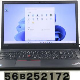 Lenovo ThinkPad E580 Core i5 8250U 1.6GHz/8GB/256GB(SSD)/15.6W/FHD(1920x1080)/Win11 【56B252172】