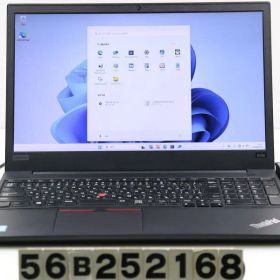 Lenovo ThinkPad E580 Core i5 8250U 1.6GHz/8GB/256GB(SSD)/15.6W/FHD(1920x1080)/Win11 【56B252168】