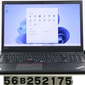 Lenovo ThinkPad E580 Core i5 8250U 1.6GHz/8GB/256GB(SSD)/15.6W/FHD(1920x1080)/Win11 【56B252175】