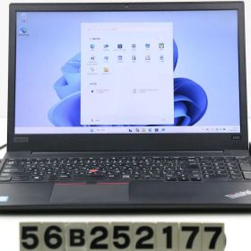 Lenovo ThinkPad E580 Core i5 8250U 1.6GHz/8GB/256GB(SSD)/15.6W/FHD(1920x1080)/Win11 【56B252177】