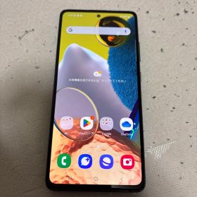 Samsung Galaxy A51 5G SCG07 本体 sim